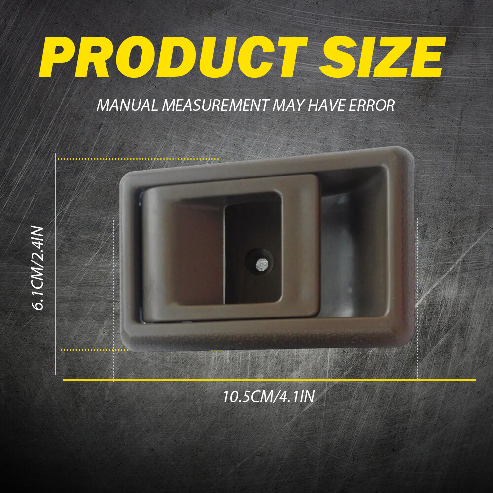 Door Handle Inner Indoor Left Right for 1995-2000 Toyota Tacoma Brown