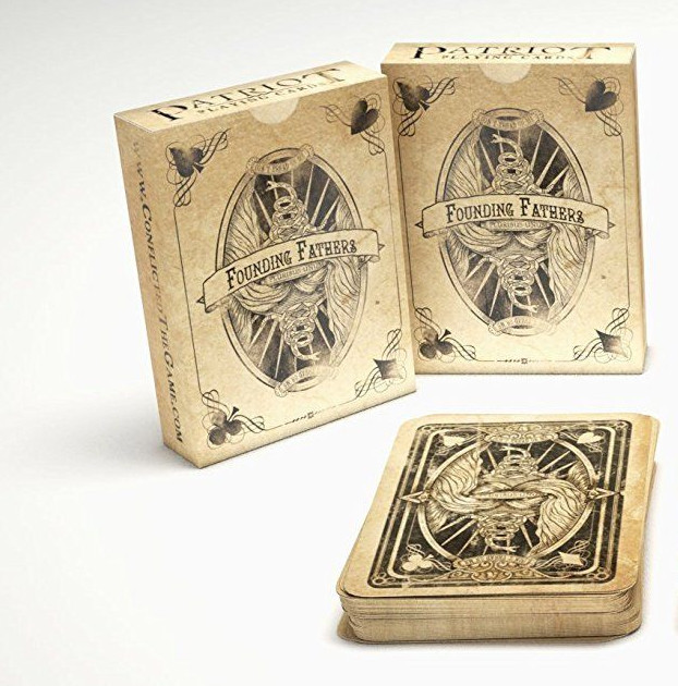 Patriot Playing Card Black Deck Card