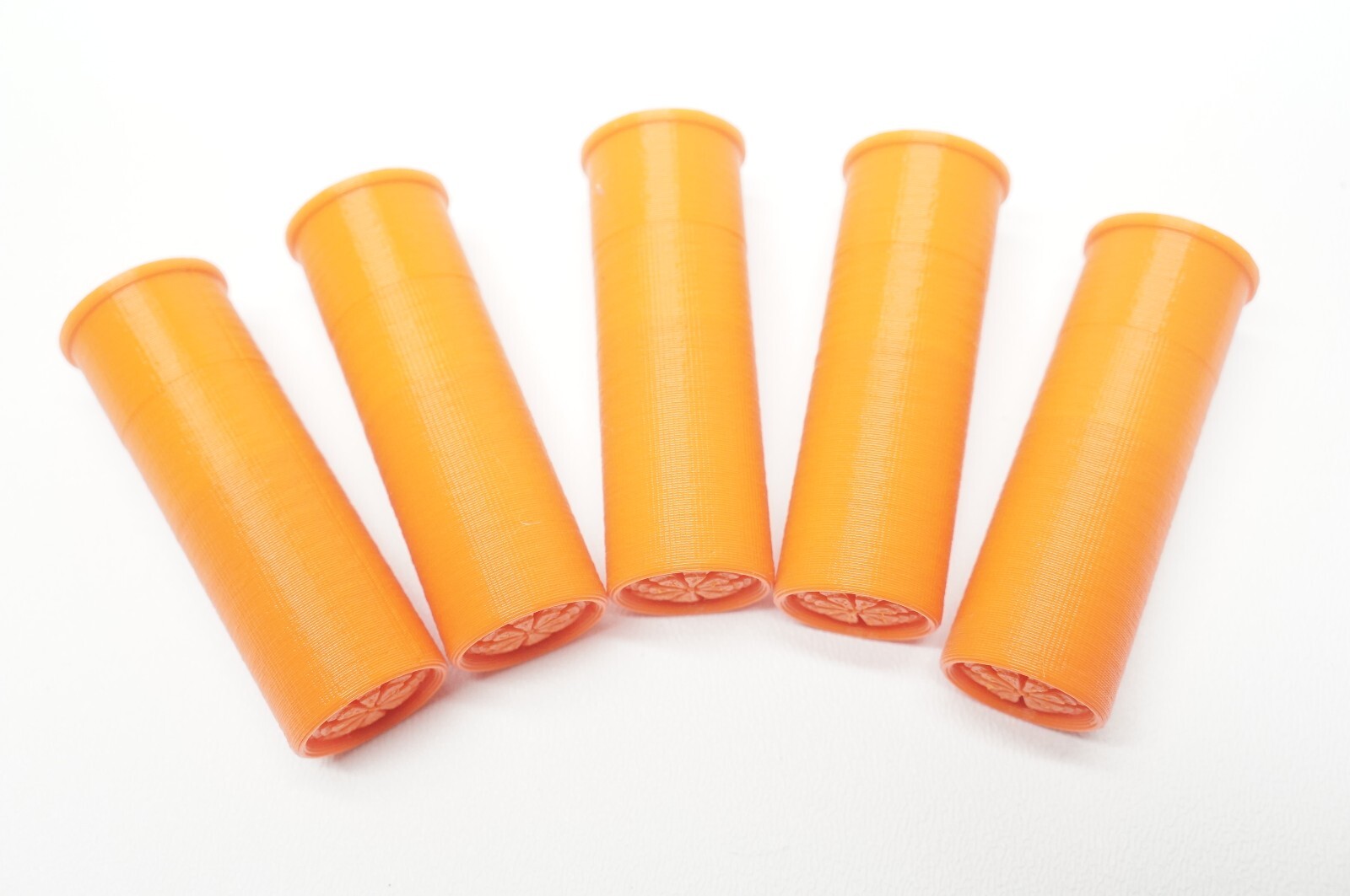 12Ga Snap Caps - Orange Safety Trainer Dummy Rounds 5Pc