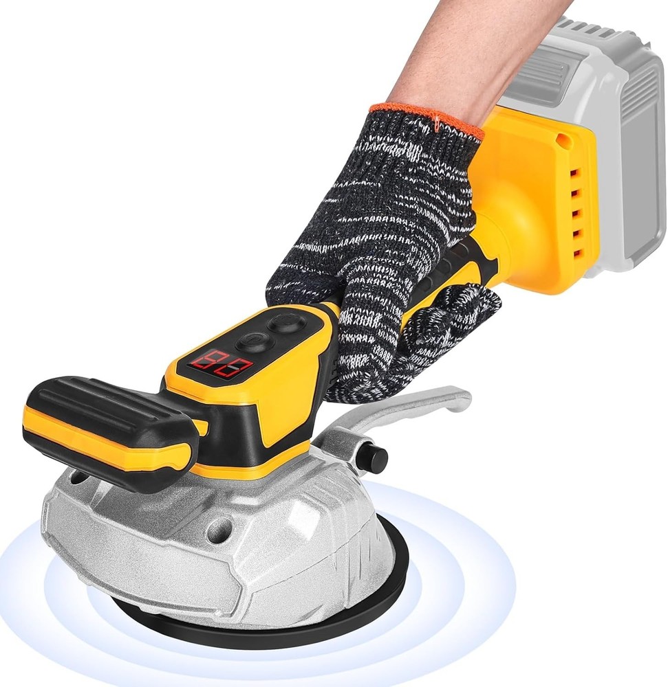 Tile Vibration Tool for Dewalt 20V Battery, Handheld Tile Tools Max /Min,