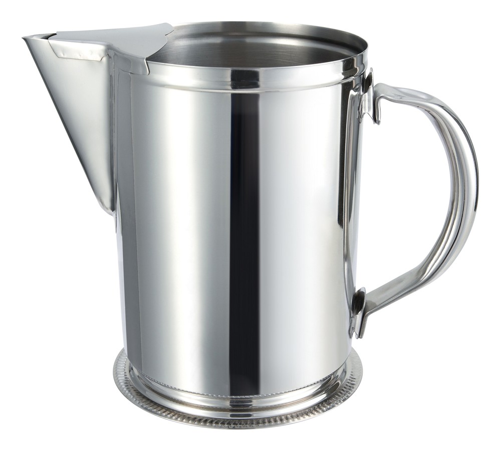64oz S/S Water Pitcher w/Ice Guard (12 Each)