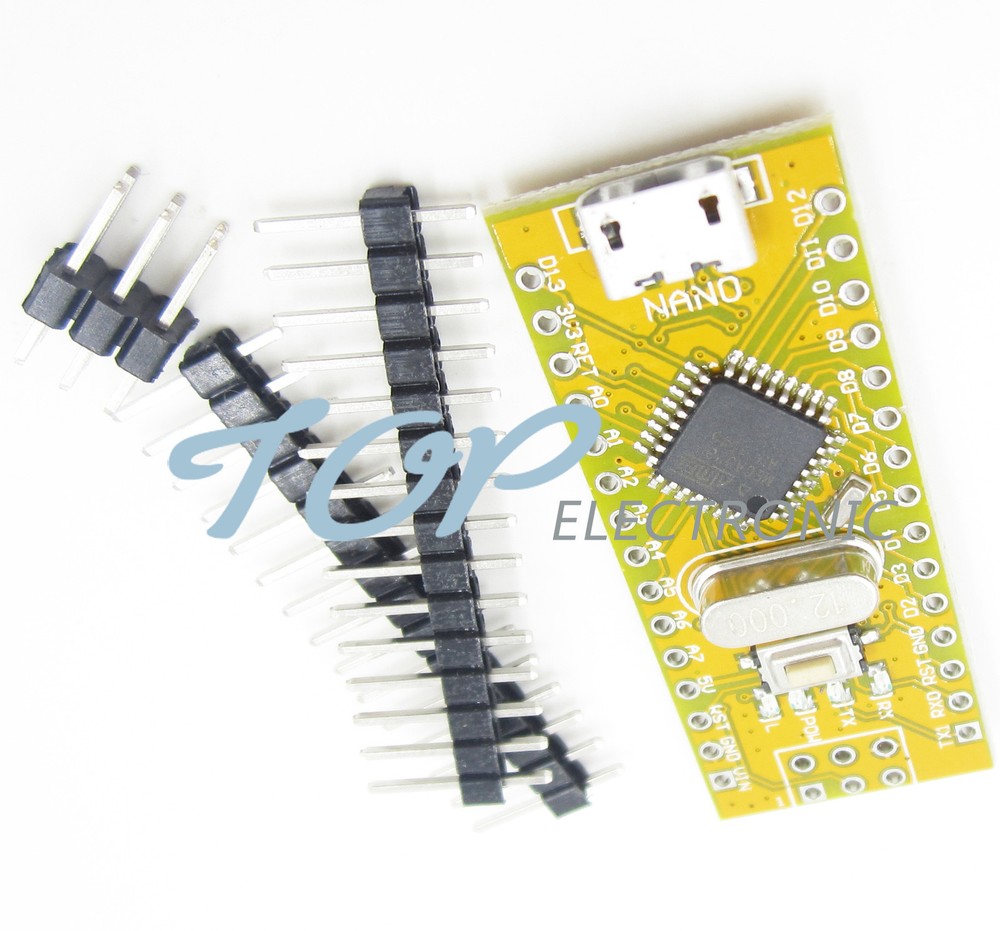 5PCS Top Micro USB Nano V3.0 ATmega328P 5V 16M Micro-controller board