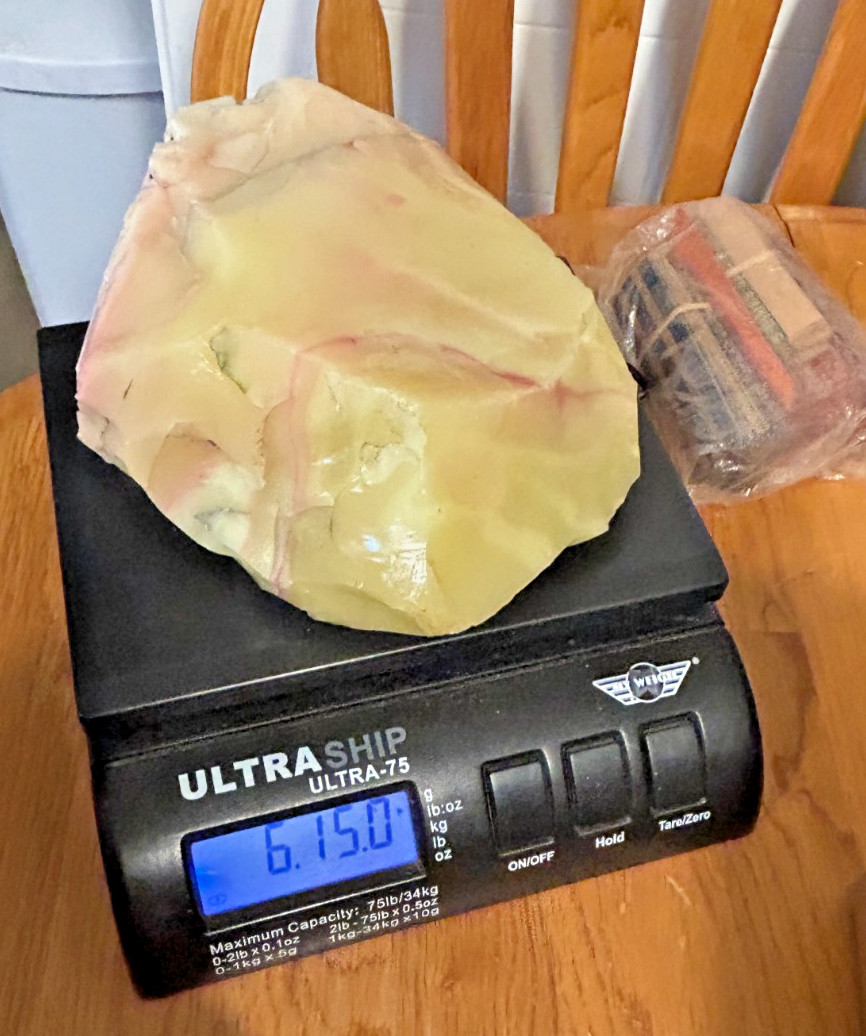 Vintage Uranium Glass Slag Cullet Awesome Glow 6 lbs 10 oz