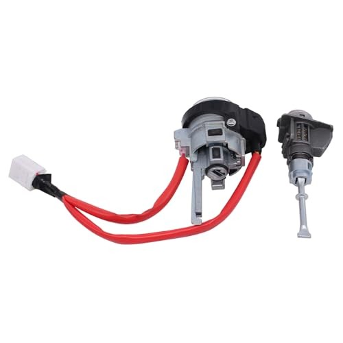 Ignition Lock Cylinder and Front Driver Side Door Lock Cylinder for Kia