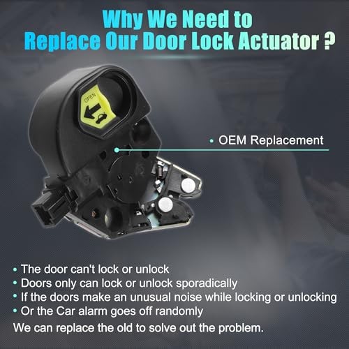 Replacement Rear Trunk Lock Actuator Motor Tailgate Latch for Honda