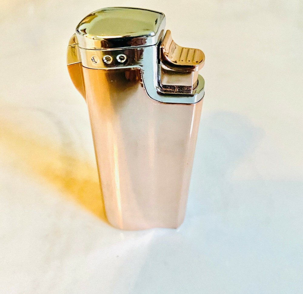 3 FLAMES TORCH LIGHTER GLOSSY FINISH BUTANE REFILLABLE