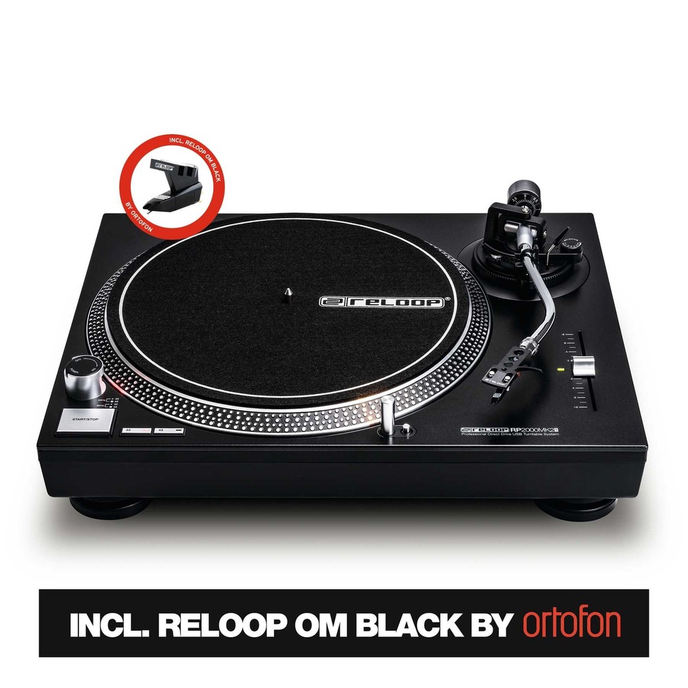 Reloop RP-2000MK2 USB - Professional Direct Drive USB Turntable System - Final