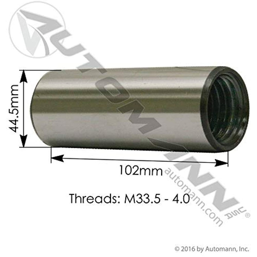 Automann Kenworth Threaded Bushing MTB178