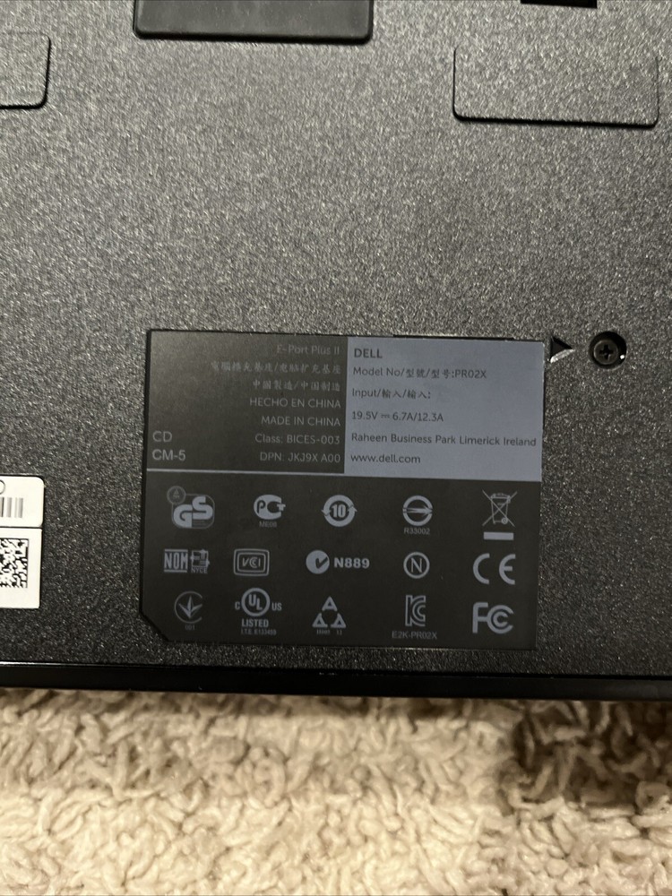 Dell PR02X E-Port ~ Port Only