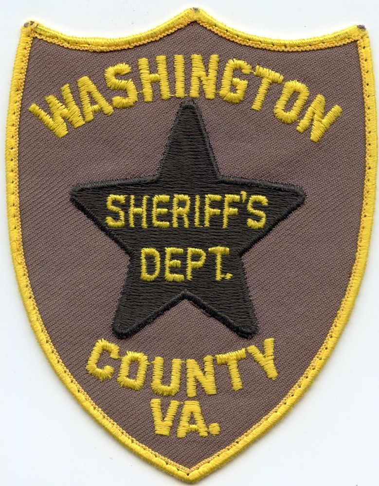 WASHINGTON COUNTY VIRGINIA SHERIFF POLICE PATCH