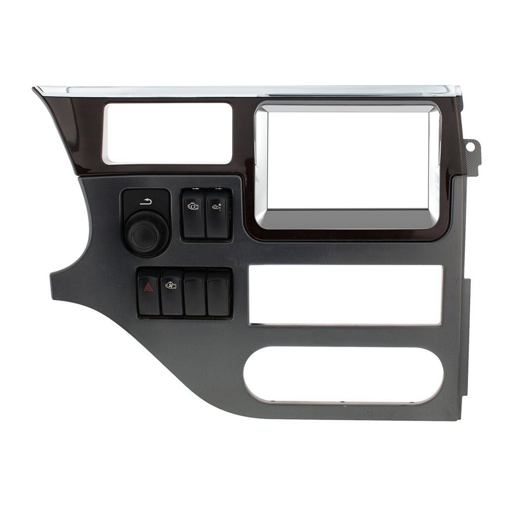 7 Inch Navigation Screen Bezel for 2012-2021 Peterbilt 579 - Chrome