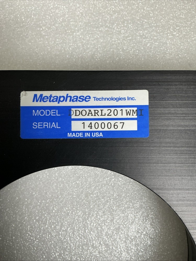 Metaphase DDOARL201WMI off-Axis Ring Light USED