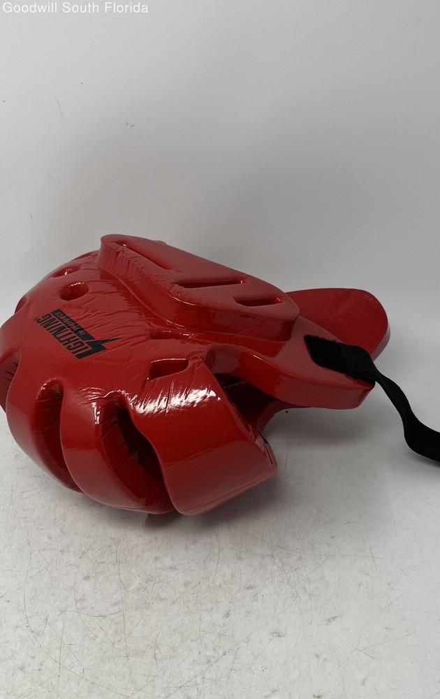 ProForce Lightning Red Protective Padded Karate Boxing Sparring Headgear