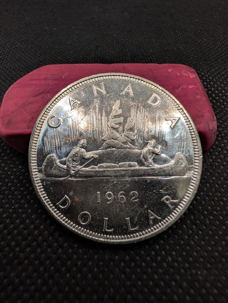 1962 Canada Silver Dollar %80
