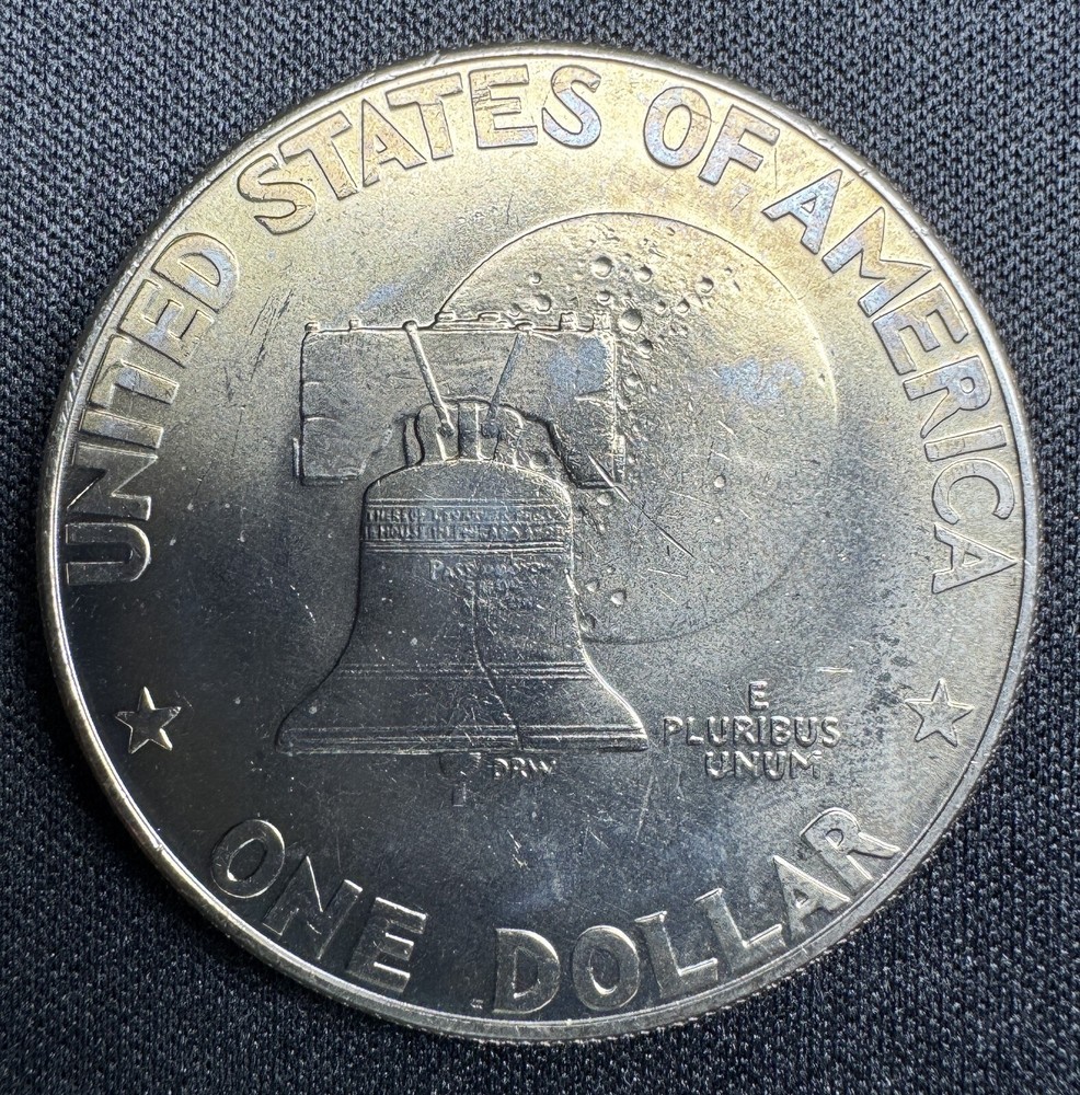 1976-D Eisenhower Bicentennial Dollar, MS, #162