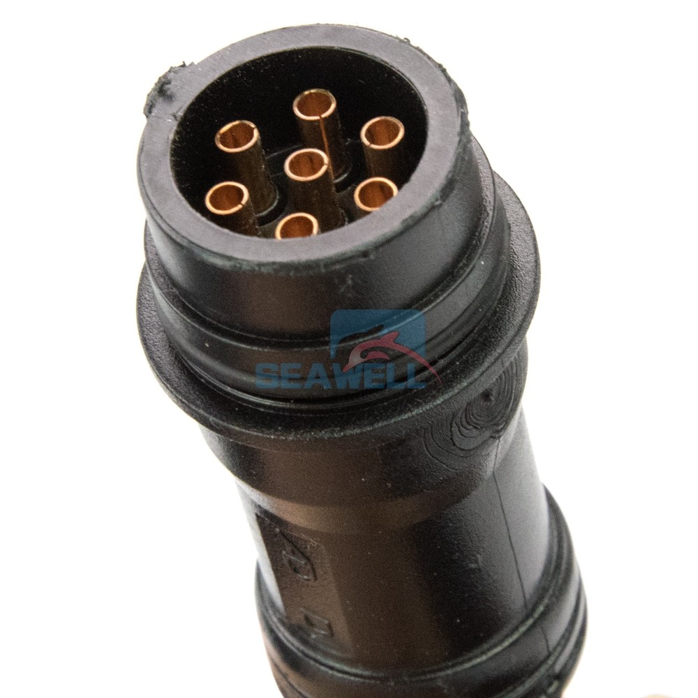 PULL Throttle Remote Control Box 703 for Yamaha Outboard Side Mount 7 Pin Cable