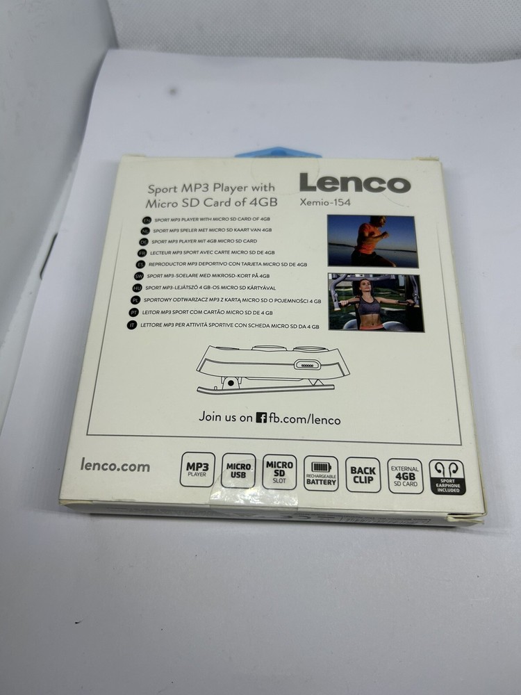 Rare Lenco Xemio-154 Sport MP3 Player
