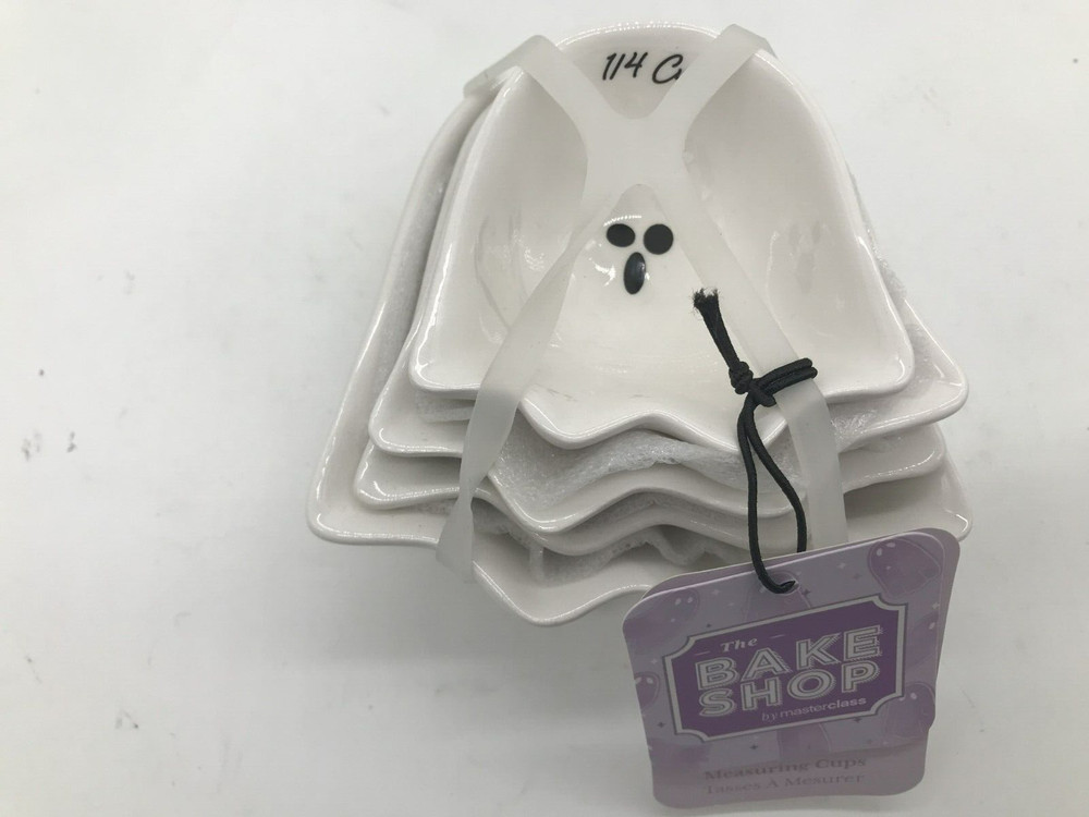 Bake Shop Ceramic Ghost Measuring Cup Set BB02B31034