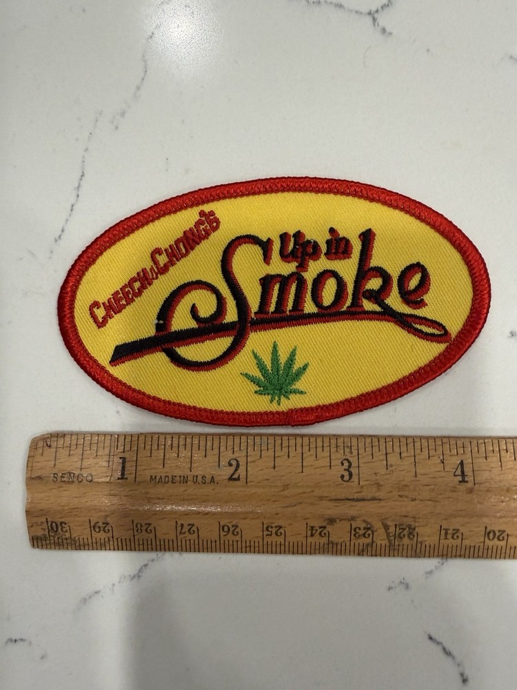 Vintage CHEECH & CHONG UP IN SMOKE PATCH