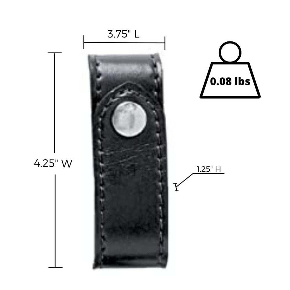Safariland 690 Handcuff Holder Strap with Snap Black
