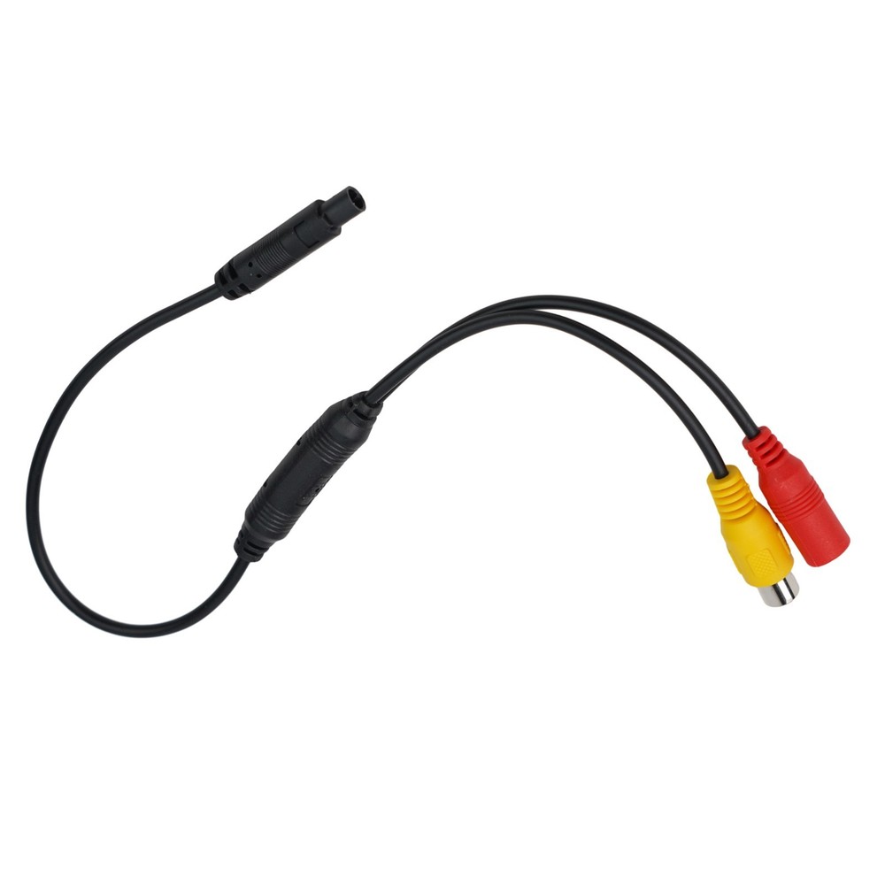 Practical Car CVBS Camere Signal Input Connector Rear View Mirror DVR