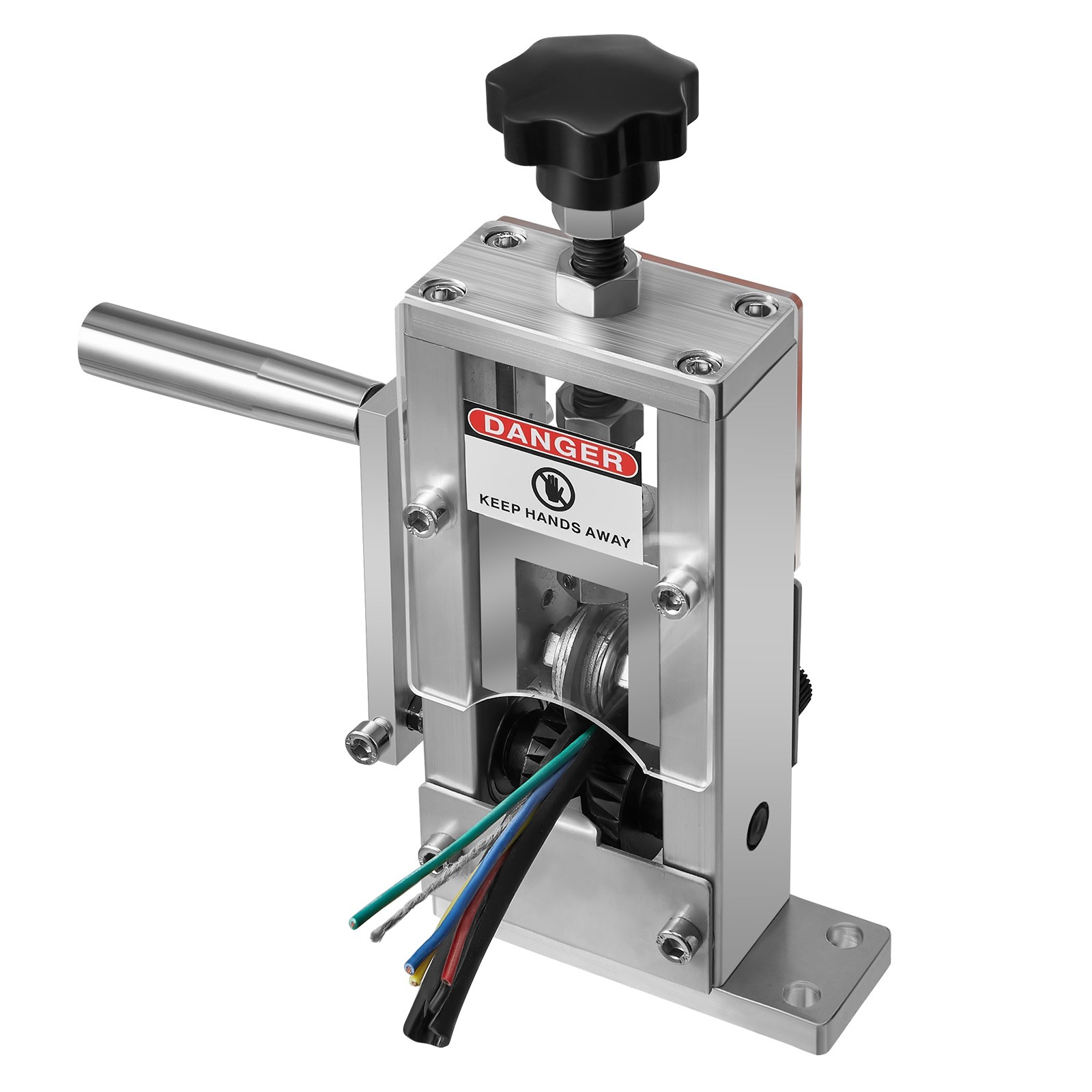 VEVOR Manual Wire Stripper Stripping Machine 0.06-1 in Hand Crank or Drill