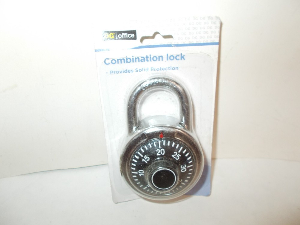 2 NOS! DG OFFICE 2.5" DIAL COMBINATION LOCK Provides Solid Protection FREE-SHIP