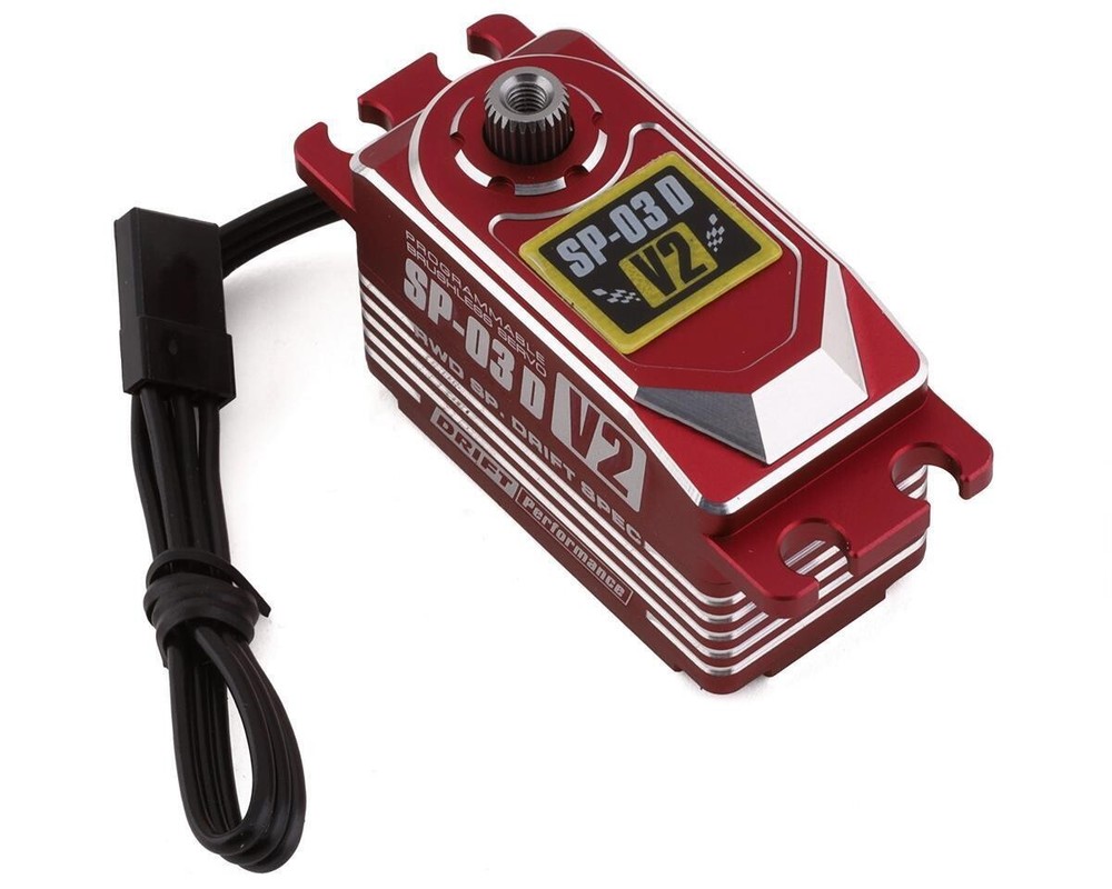 Yokomo SP-03 D V2 Programable Brushless Drift Servo (Red) YOKSP03DV2RA