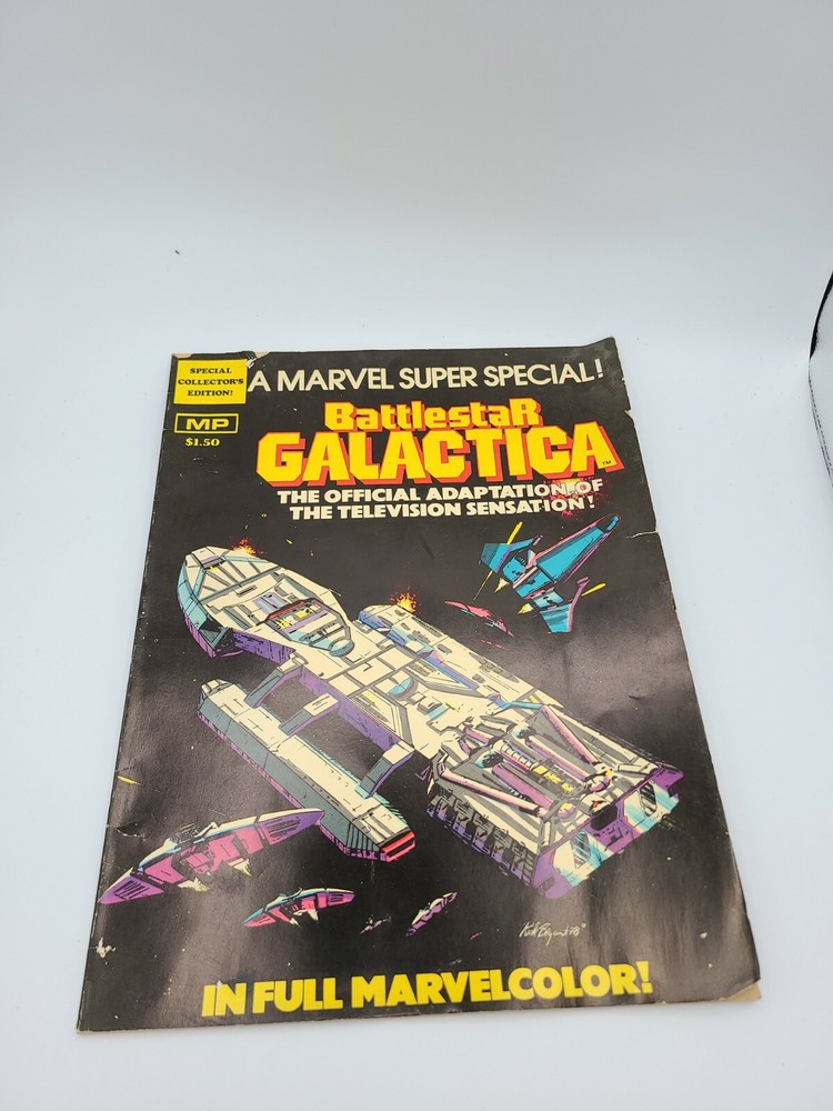 Battlestar Galactica A Marvel Comics Super Special #8  1978