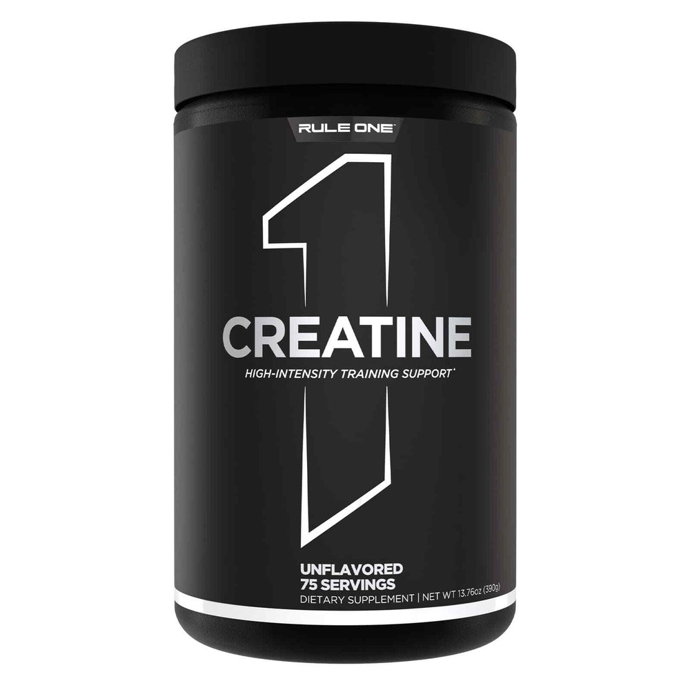 RULE 1 Creatine 75 serv Unflavored 100% Creatine Monohydrate 375g