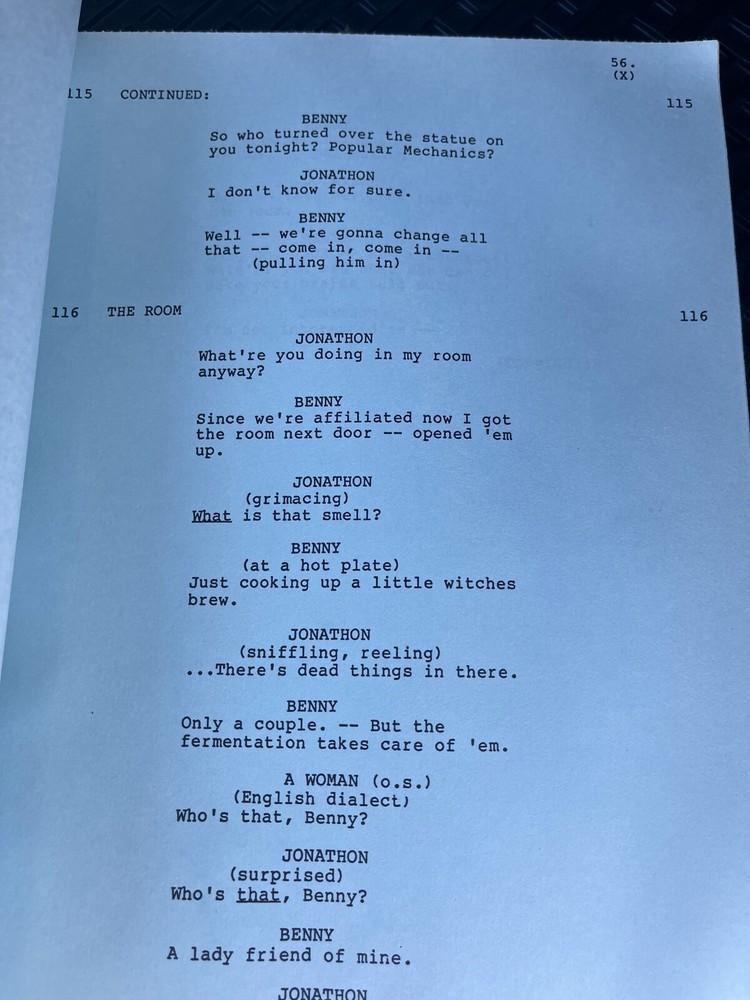 SHADOW CHASERS TV SERIES SHOW SCRIPT EPISODE PILOT