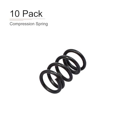 1.2x9x15mm(DxODxL) Compression Spring - 10Pack - Good for Machinery - Spring
