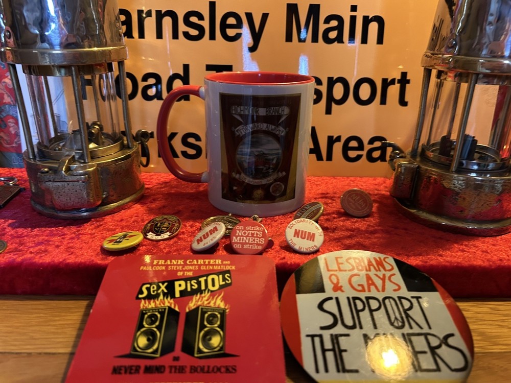 Highmoor Colliery Banner NUM China Mug