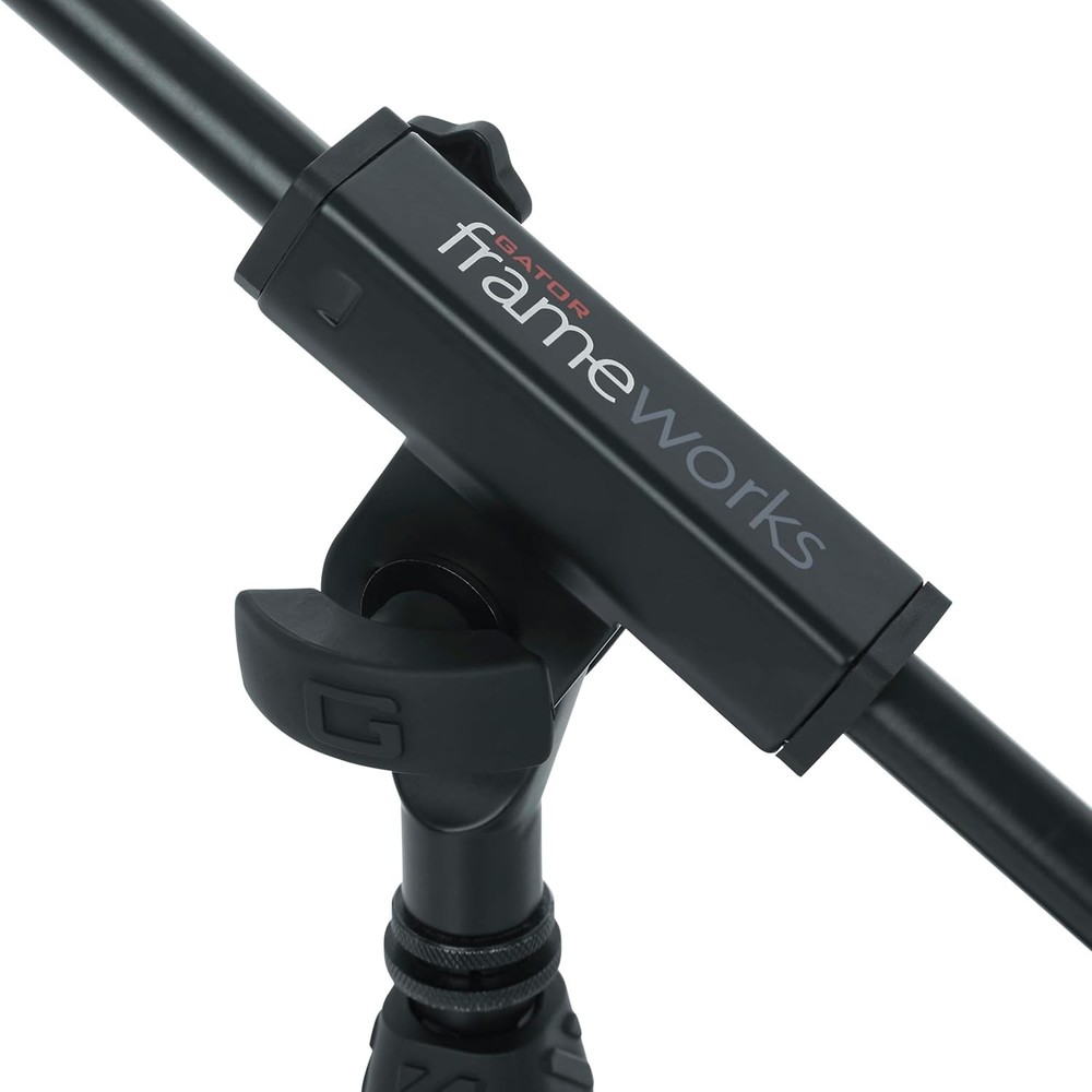Compact Short Weighted Base Mic Stand for Recording & Streaming Excellence