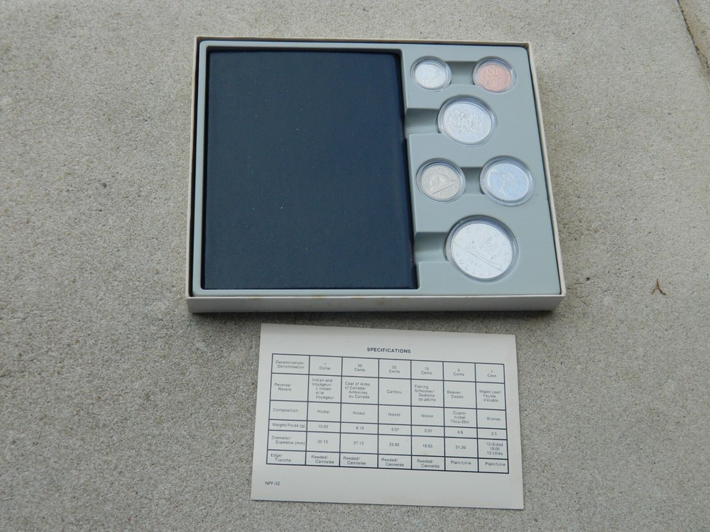 1987 CANADA SPECIMAN UNCIRCULATED COIN SET