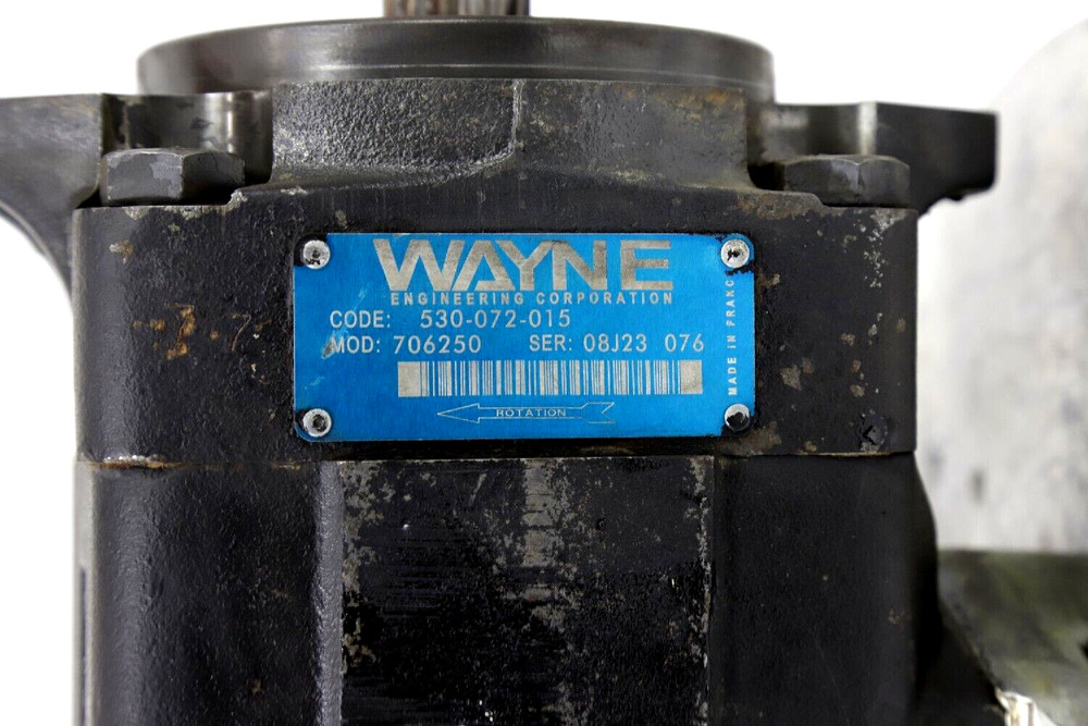 Wayne Engineering Hydraulic Pump | 530-072-015 | 530072015