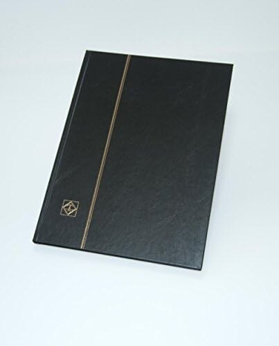 Lighthouse 32 Pg. Hardcover Stockbook (6 1/2" X9") Black - LS2/16  Free Shipping