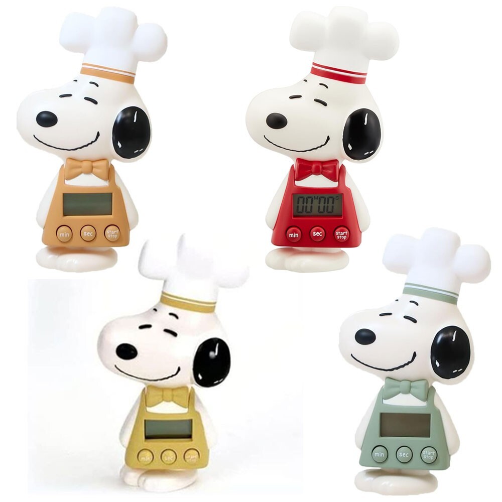 SNOOPY Kitchen Timer Chef Snoopy