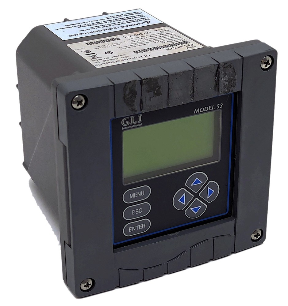 HACH GLI Model 53 P53A4A1N pH/ORP Process Analyzer/Controller 4-20mA 100-240VAC