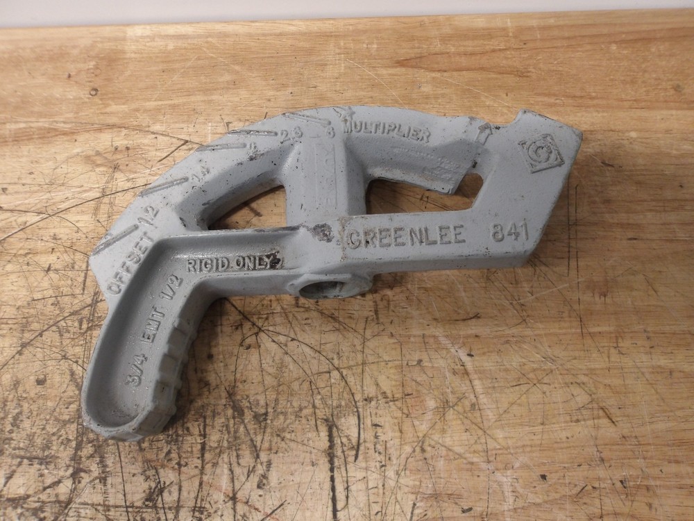 GREENLEE 841 HAND PIPE BENDER HEAD, #3111048G USED