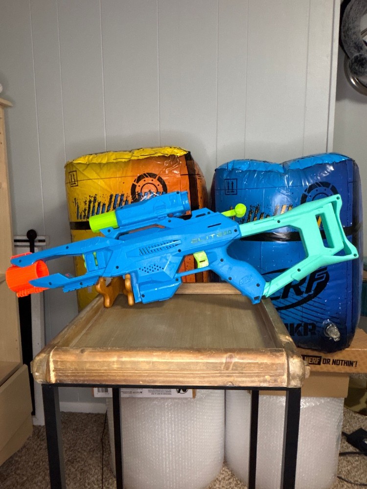 NERF Elite 2.0 Tactical Operator Blaster Gun Pre-Owned Tested Working