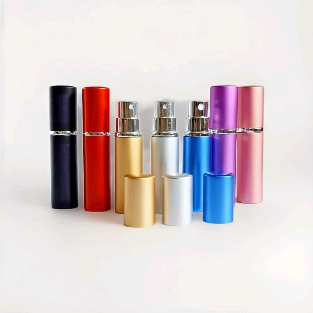 14-Pcs Empty Refillable Travel Glass Perfume Bottle With Spray Atomizer US