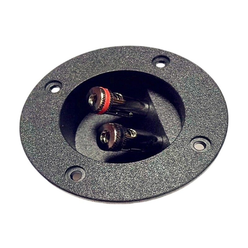 2 Way Speaker Junction Box Speaker Binding Post Cup for Subwoofer Installation