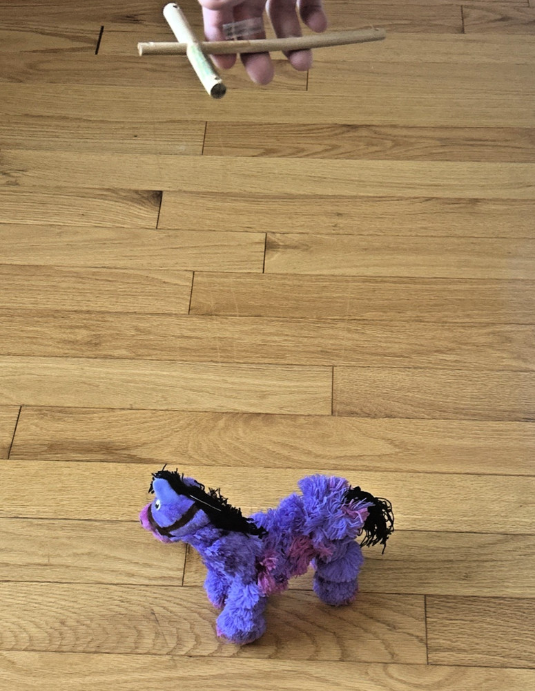 Handmade Plush/Yarn Horse String Marionette Puppet