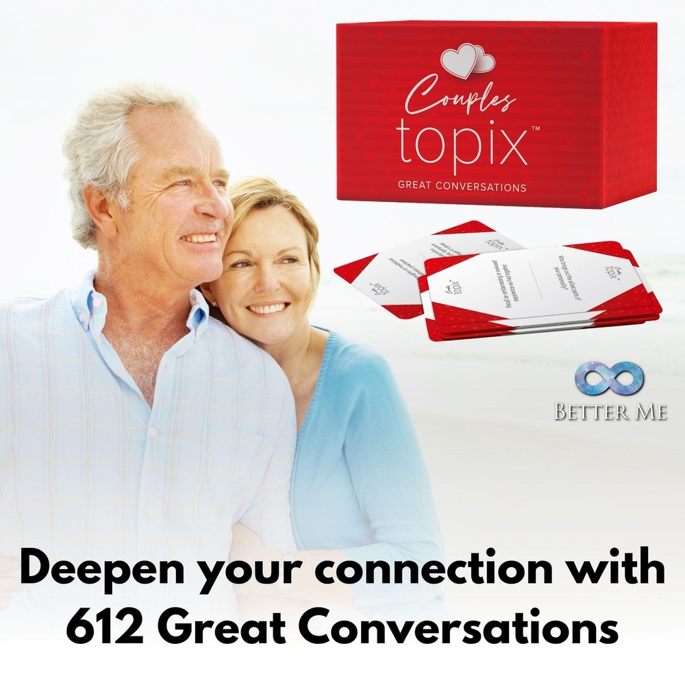 Better Me Couples Topix - 612 Conversation Starters for Couples, Create Quali...