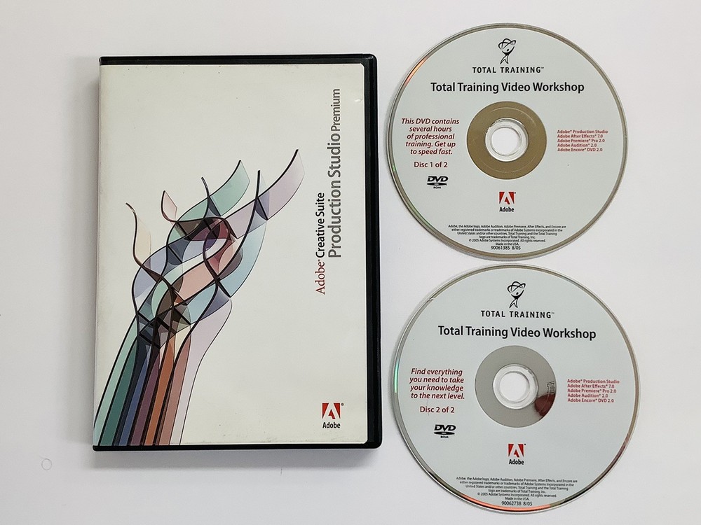 Adobe Creative Suite Production Studio Premium  Total Training Video Workshop (G