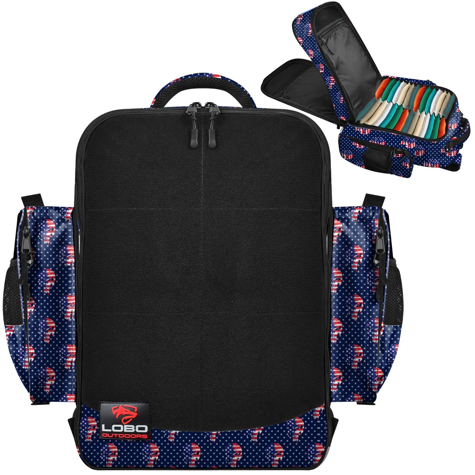 Cornhole backpack for bags, Holds Up to 24 bags, Cornhole Carrying Case for Bags