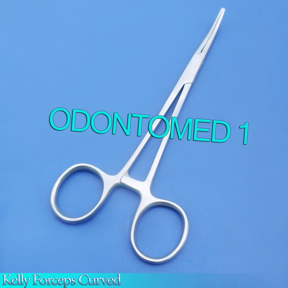 3 KELLY HEMOSTAT LOCKING FORCEPS CVD TIP 6.25"
