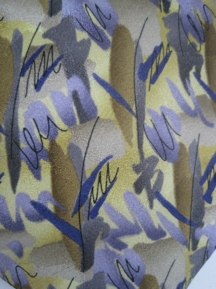 J. Garcia Necktie Tie Oak Tree Silk