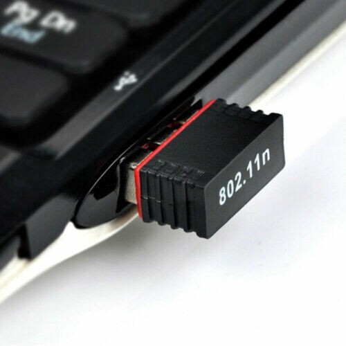 2 x USB WiFi Wireless Adapter Mini Network 300Mbps Windows MAC Linux 802.11n